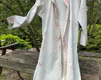 French antique bespoke summer coat ..