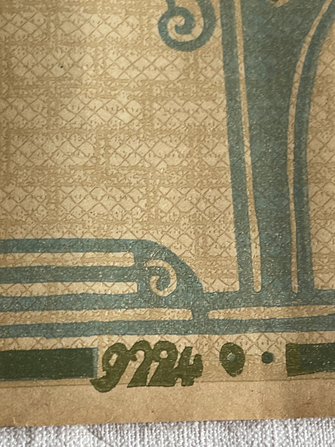 Buy Antique Original French Wall Paper Online in India Etsy