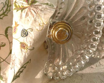 French  Antique Parisian curtain holds or dressing robe hooks