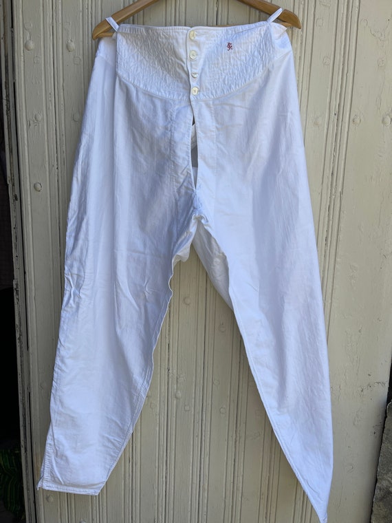 Cotton long johns hotsell