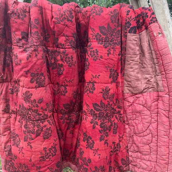 French Boutis Quilt Etsy