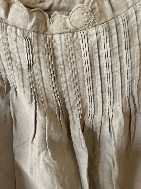 French antique slip dress - image 2