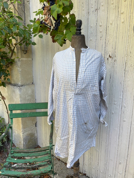 Old 1930 french chore shirt