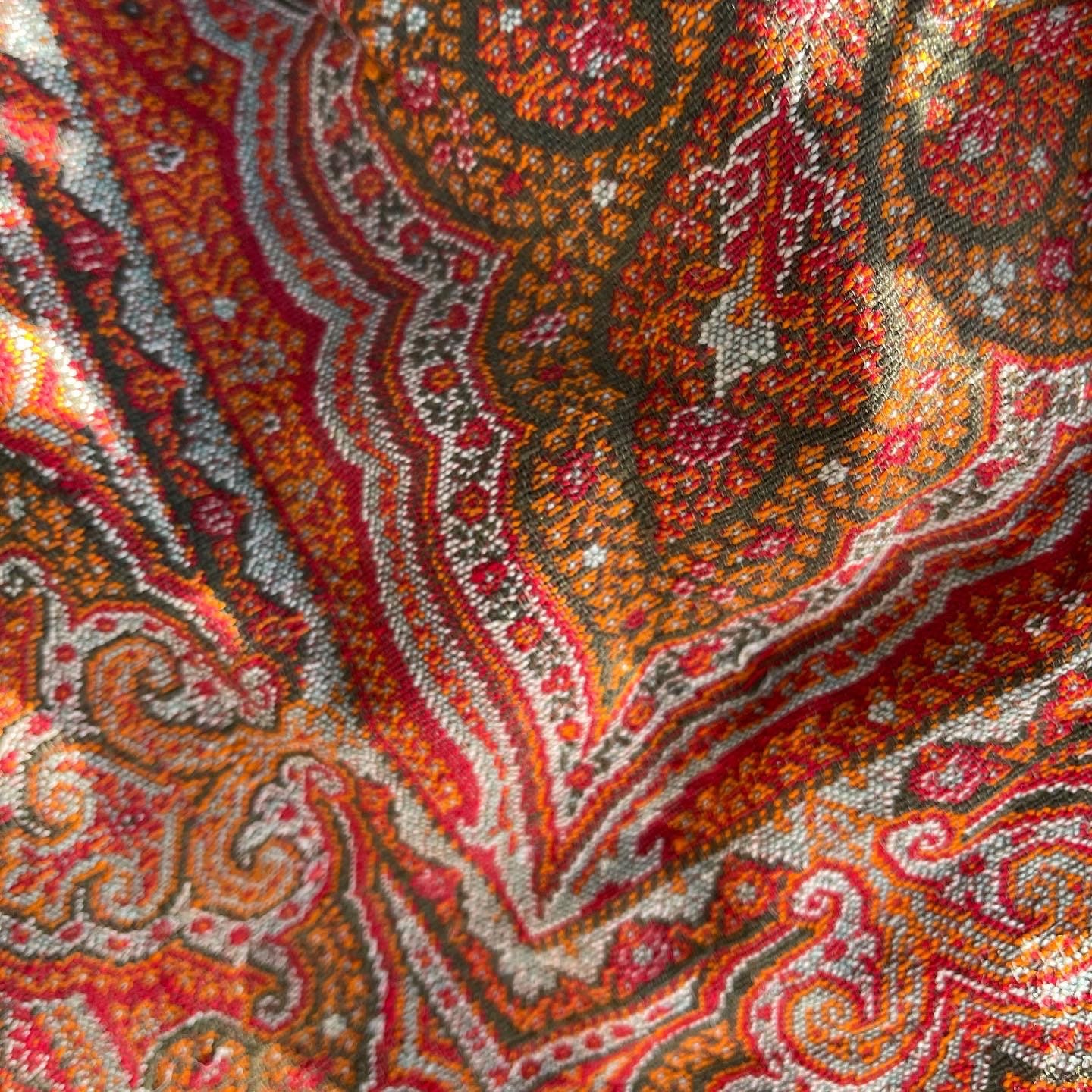 Pashmina Antique en Laine Paisley