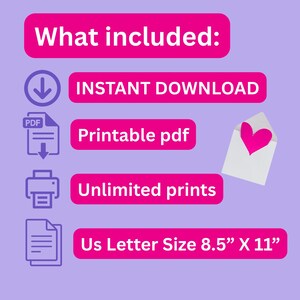 Printable Valentine's Cards for Kids, Cards for Silly Straws, Digital Download, Classroom Valentine's Exchange, Kpop Demon Hunters, soda pop image 5