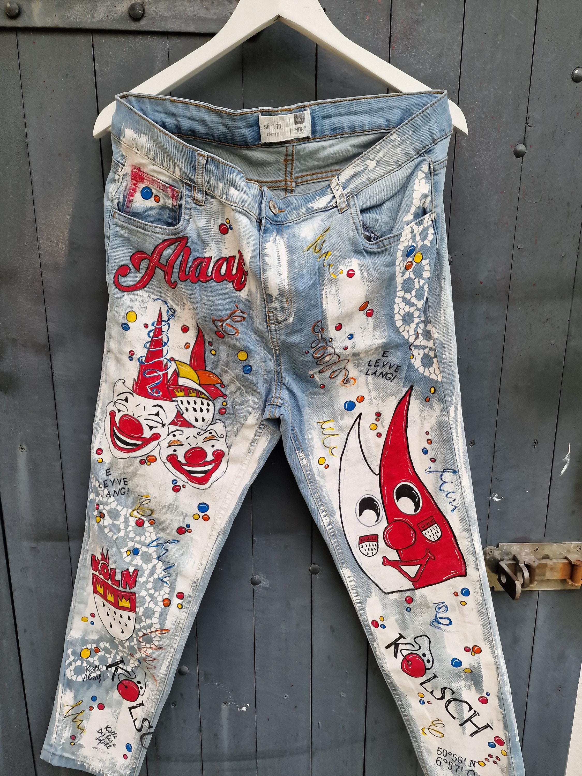 Köln Rut Und Wiess Karneval Kapuzenjacke - Perfektes Kostüm Für Jecken