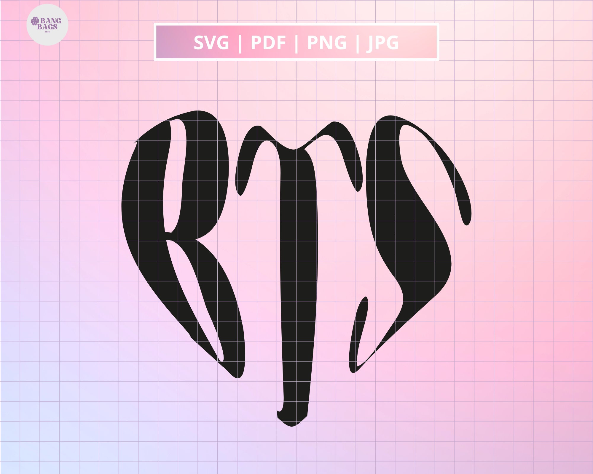 BTS Army Svg, Png, Pdf, Jpg | BTS Printable Decal | Vector Files