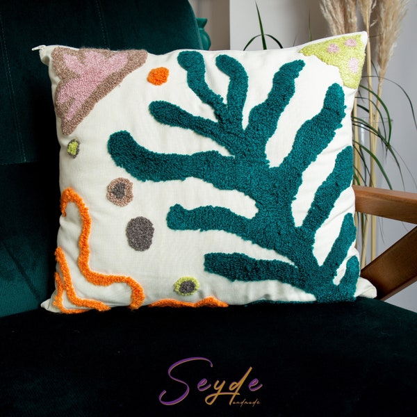 Punch Needle Pillow Etsy Canada