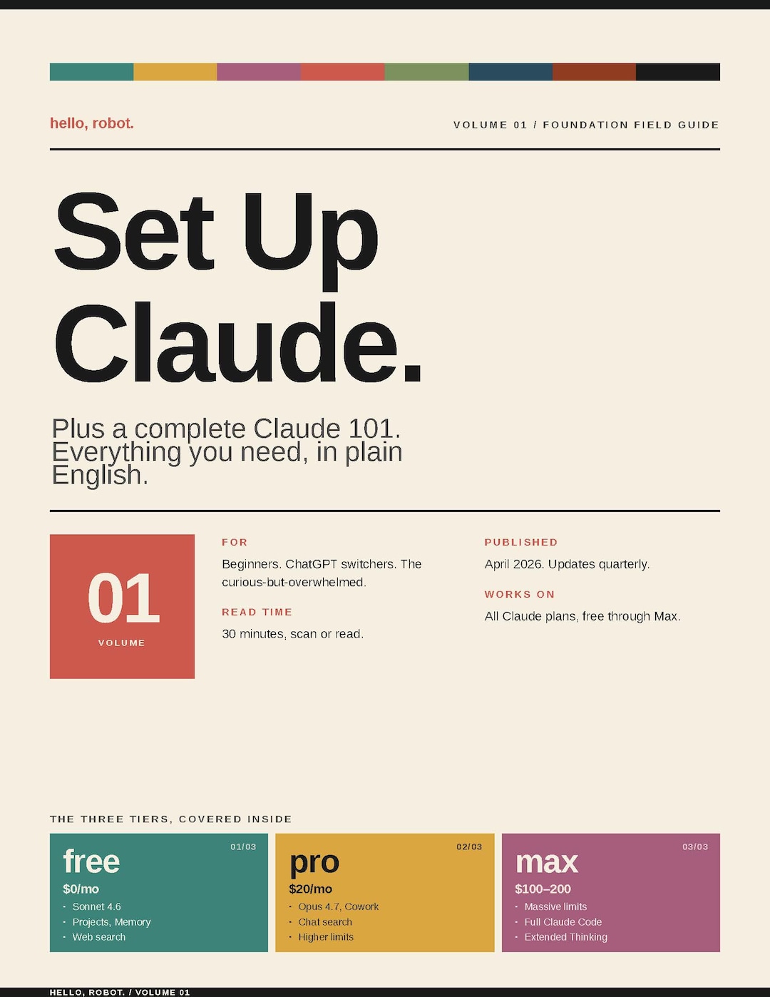 Set up Claude AI for Beginners | Complete Claude 101 Guide for Free ...