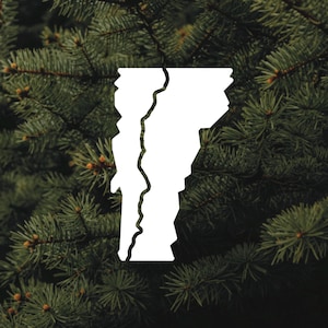 Vermont Long Trail Decal - Laptop Sticker, Bumper Sticker, Car Decal, Water Bottle Sticker