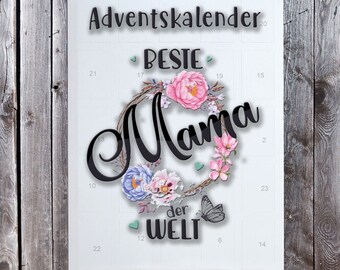 Lieblingsmensch Adventskalender Beste Mama der Welt //  Weihnachtskalender