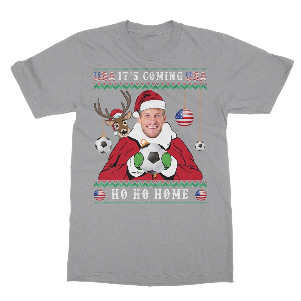 It's Coming Ho Ho Home USA Santa Merry Christmas Qatar USA 2022 sold by