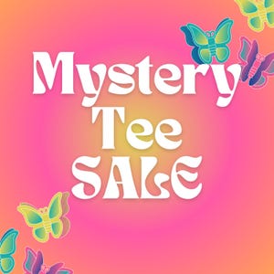 Mystery grab bag, Unisex women&#39;s shirt, Graphic Tee, Adult mystery tshirt, Ramdon tshirt, Oversized T-shirt, Fun gift ideas, Mother’s Day