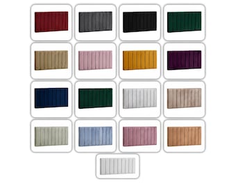 24" gestoffeerde hoofdeinden | Hoofdeinde boxspring pluche | Modern gewatteerd luxe slaapkamermeubilair in fluwelen stijl | Hoofdeinde van zacht schuim