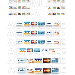 Iconos de tarjetas de crédito para descargar. Dale credibilidad a tu página de ventas