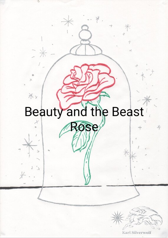 Beauty and the Beast Rose - Etsy