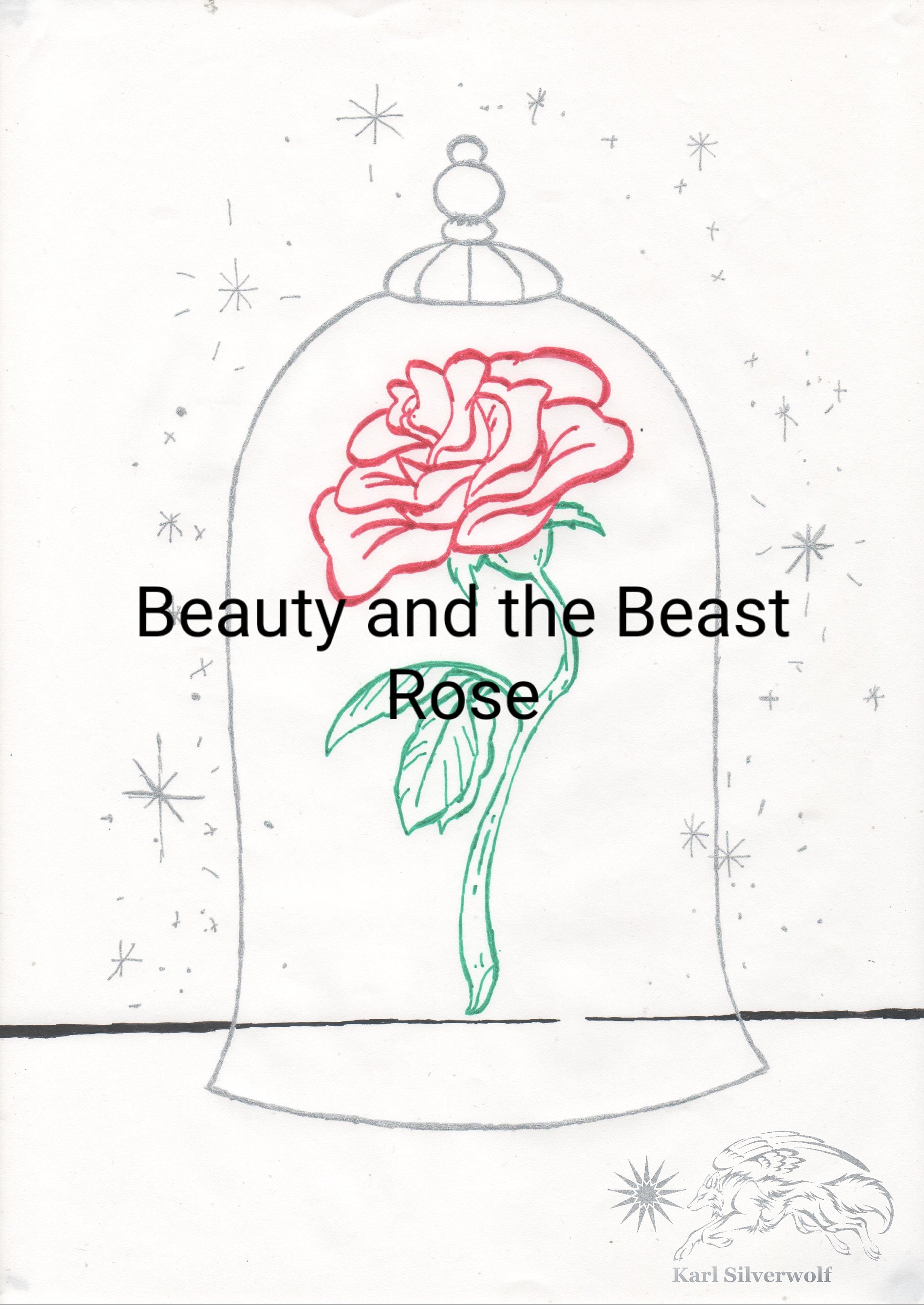 Beauty and the Beast Rose - Etsy