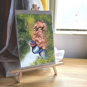 Hidden Roots - Original Mixed Media Illustration Artwork