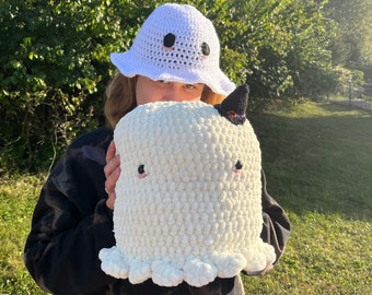Giant Crochet Ghost Plush