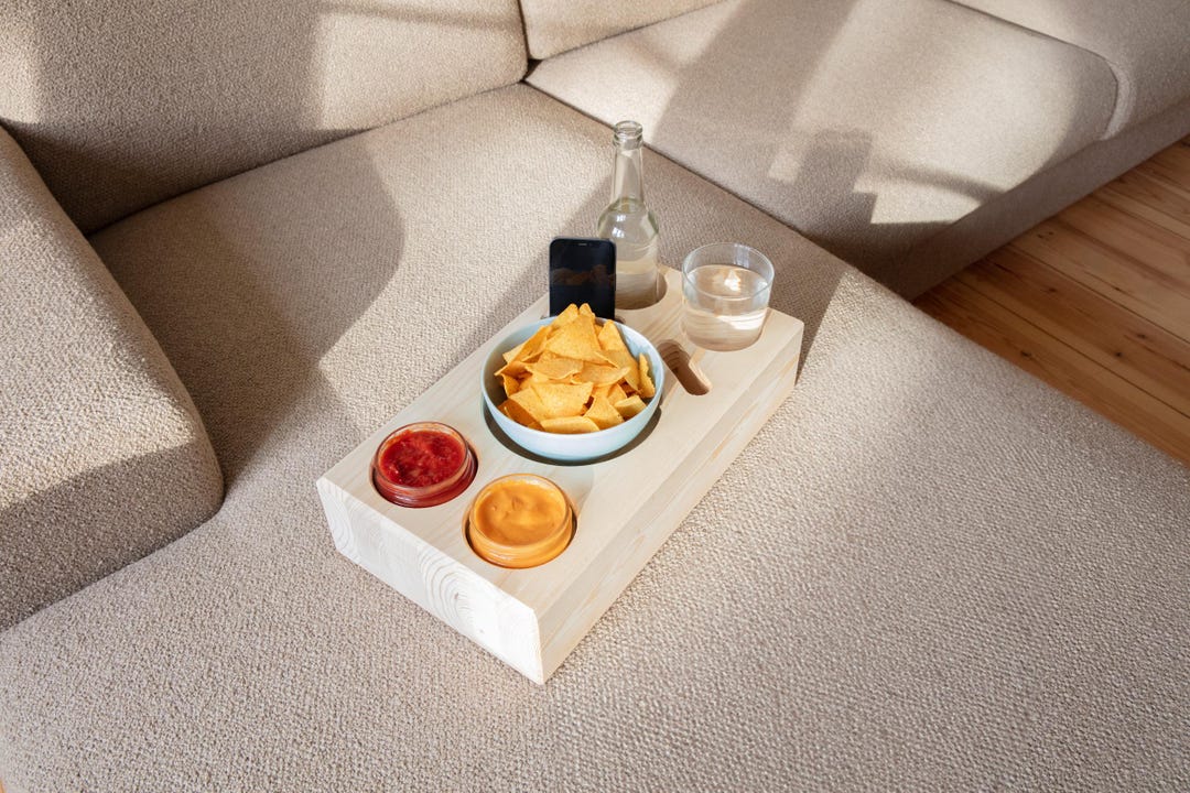 Snack Butler »ONLY NATURE« Spruce (spruce), Couch Butler, Sofa Butler ...