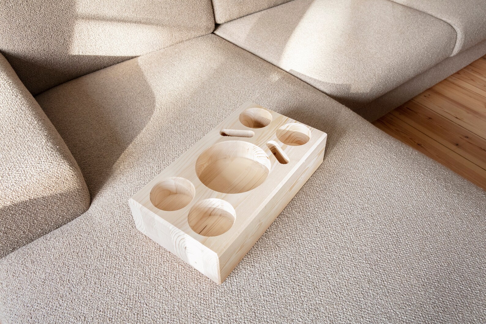 Snack Butler »ONLY NATURE« Spruce (spruce), Couch Butler, Sofa Butler ...