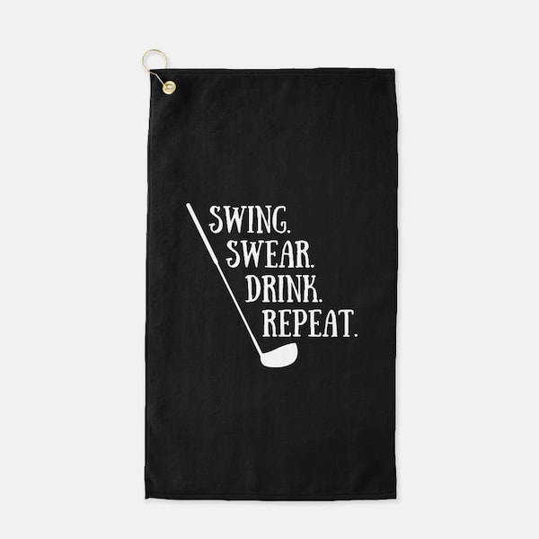 Funny Golf Towel Etsy