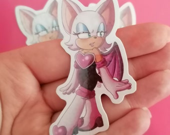 Glitter Holo Rouge-stickers!