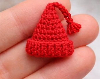 Melt the Ice Mini Hat Pattern | Crochet & Knit Brooch PDF