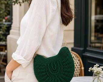Crochet Seashell Bag Pattern PDF