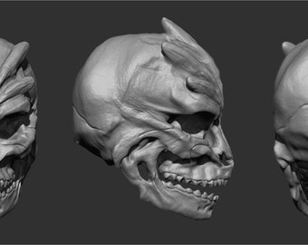 Alien Reptile Skull #1