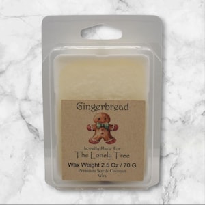 Gingerbread Wax Melt, Soy Wax Melt, Soy Candle