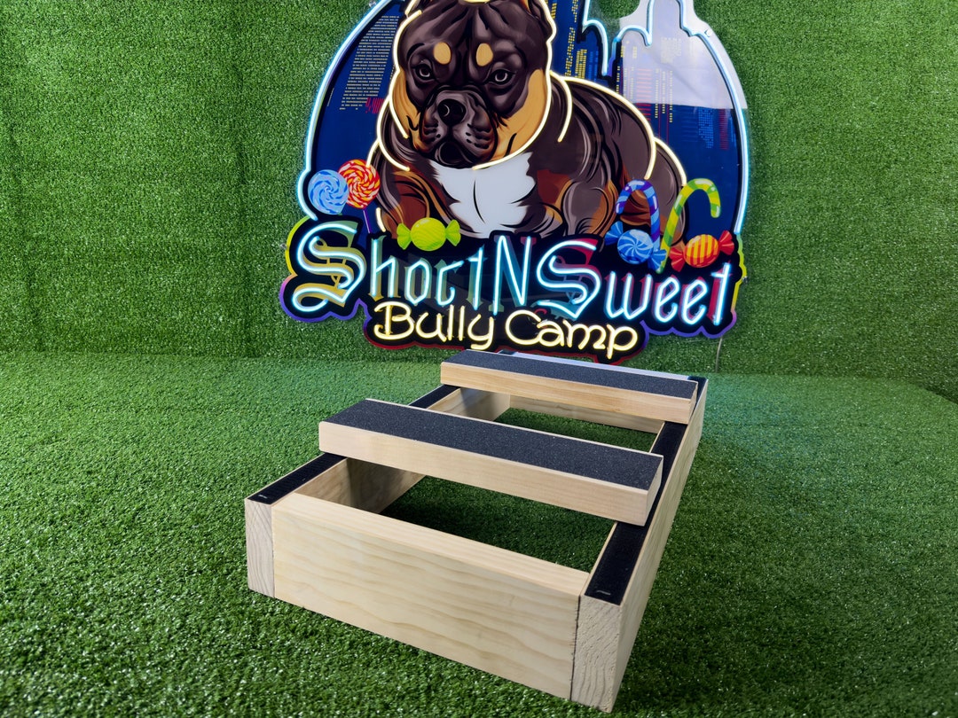 Dog Stacking Box Made of Great Quality Pinewood for Muscle Etsy