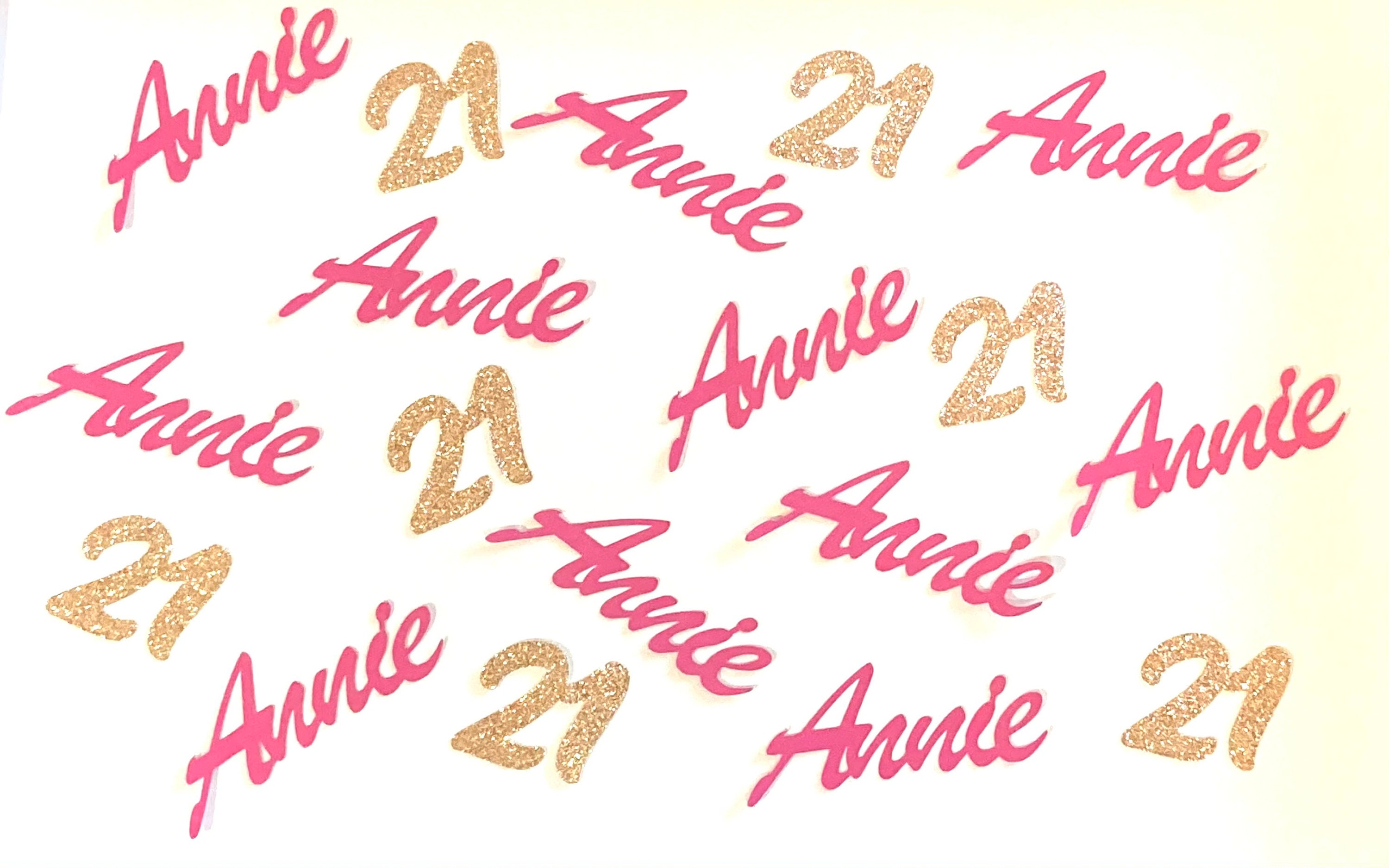 Personalized Confetti For Birthday