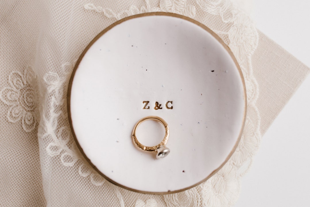 Personalized Ring Dish, Wedding Ring Dish, Jewelry Dish, Personalized ...