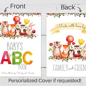 Baby's First ABC Book, Printable ABC Book, Baby's First Alphabet Book ...