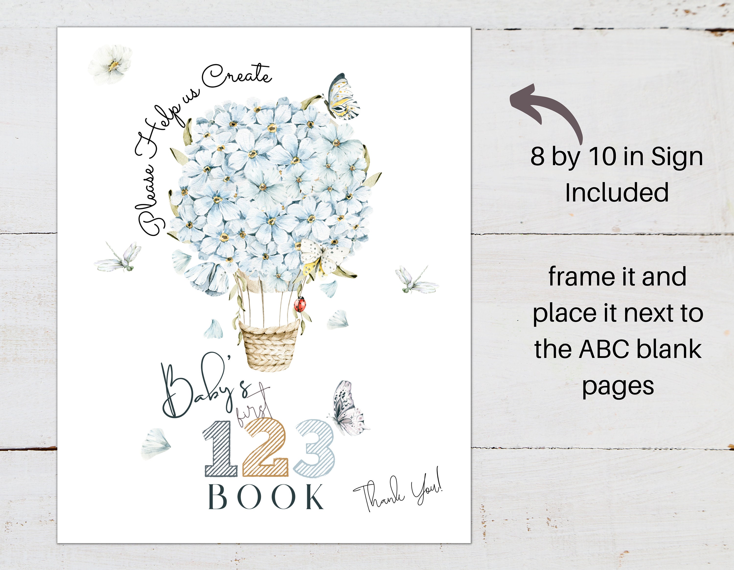 Baby's First ABC Book, Printable ABC Book, Baby's First Alphabet Book