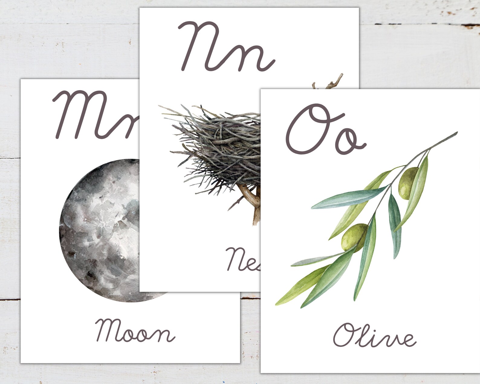 Alphabet Posters, Large Format for Classroom Use - Etsy