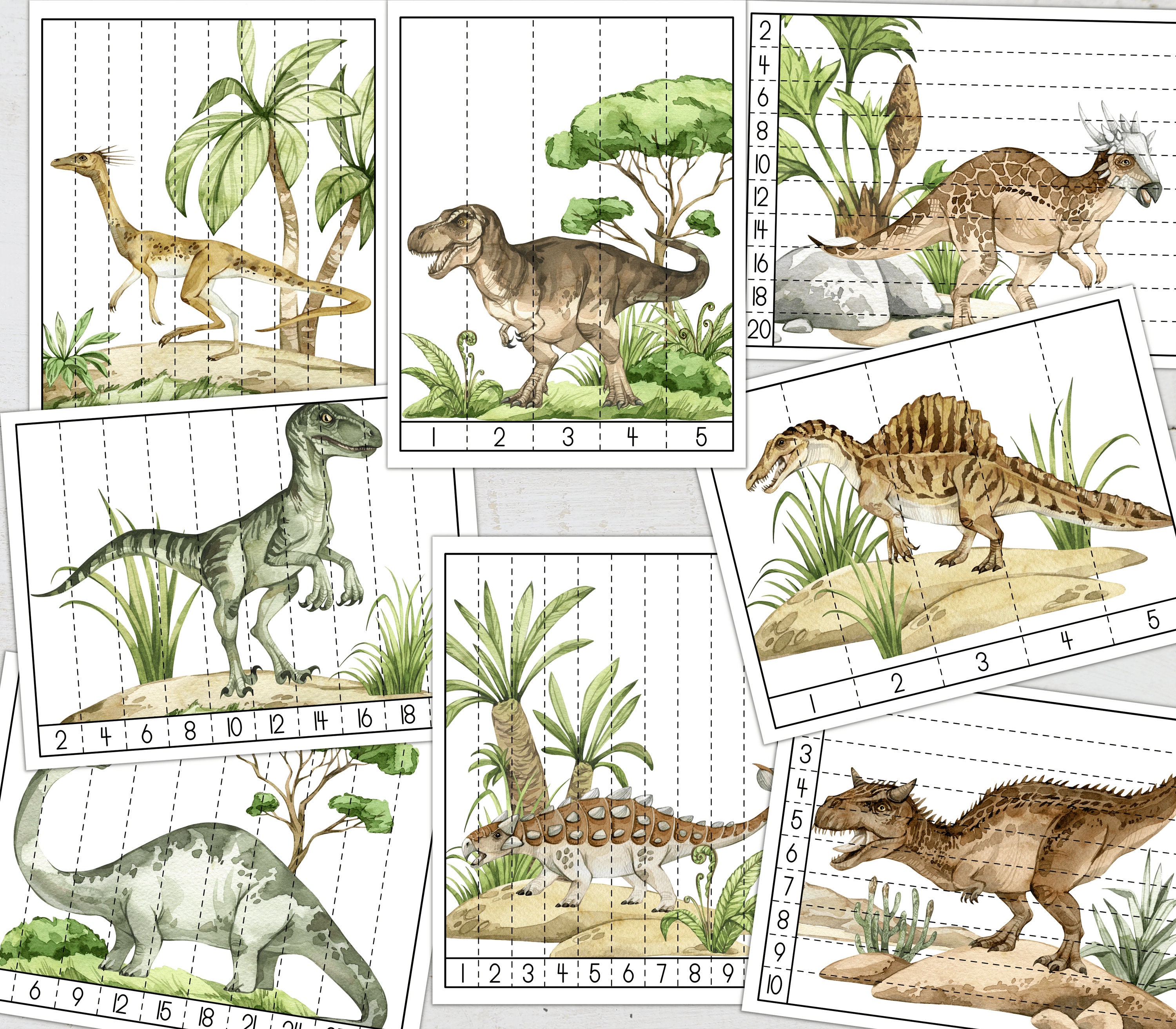 DINOSAUR Pre-k and K Activity Pack, Homeschool, Digital, Instant ...