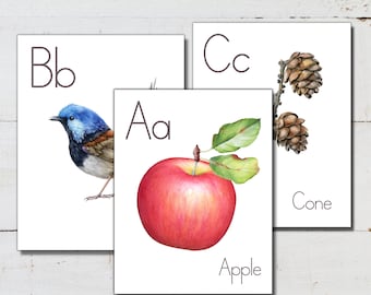 Alphabet Posters, Large Format for Classroom Use - Etsy