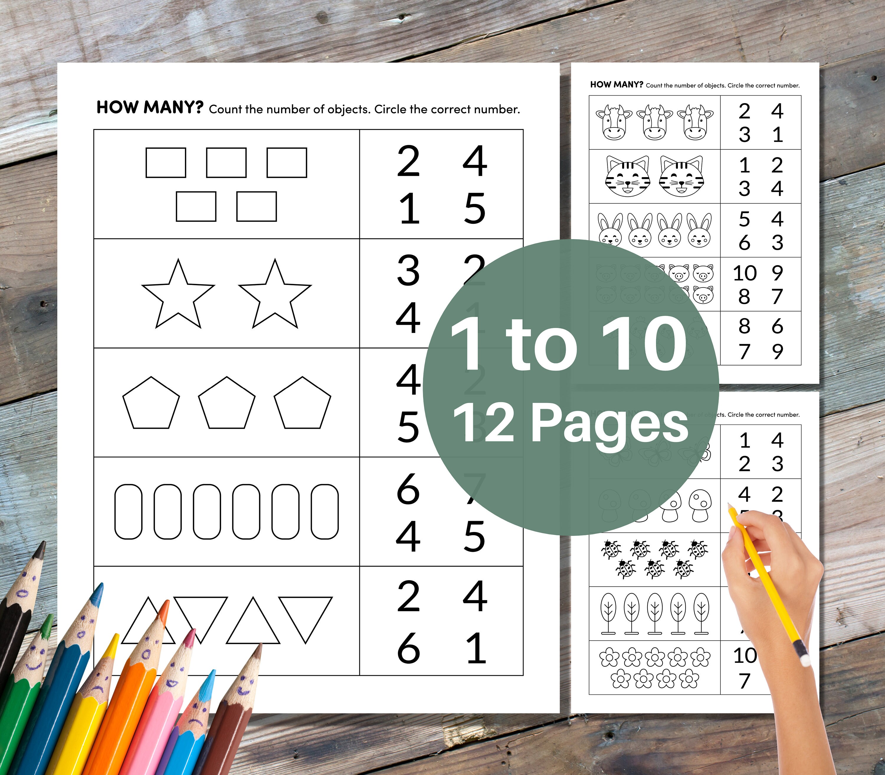 early-math-worksheets-1-to-10-counting-preschool-activity-digital