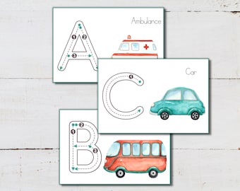 TRANSPORT ABC-traceerkaarten, A tot Z-tracering, direct downloaden