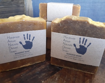 Rosehip Soap - bursting with Vit C!