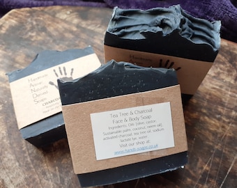 Charcoal & Tea Tree oil Facial Soap