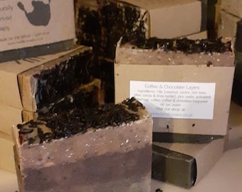 Coffee & Chocolate Layers Soap