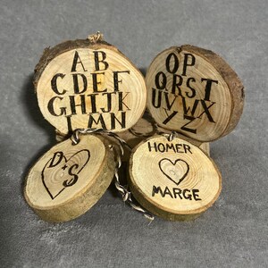 Personalised Wood Ornament