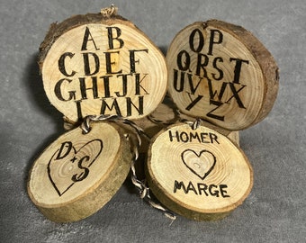 Personalised Wood Ornament