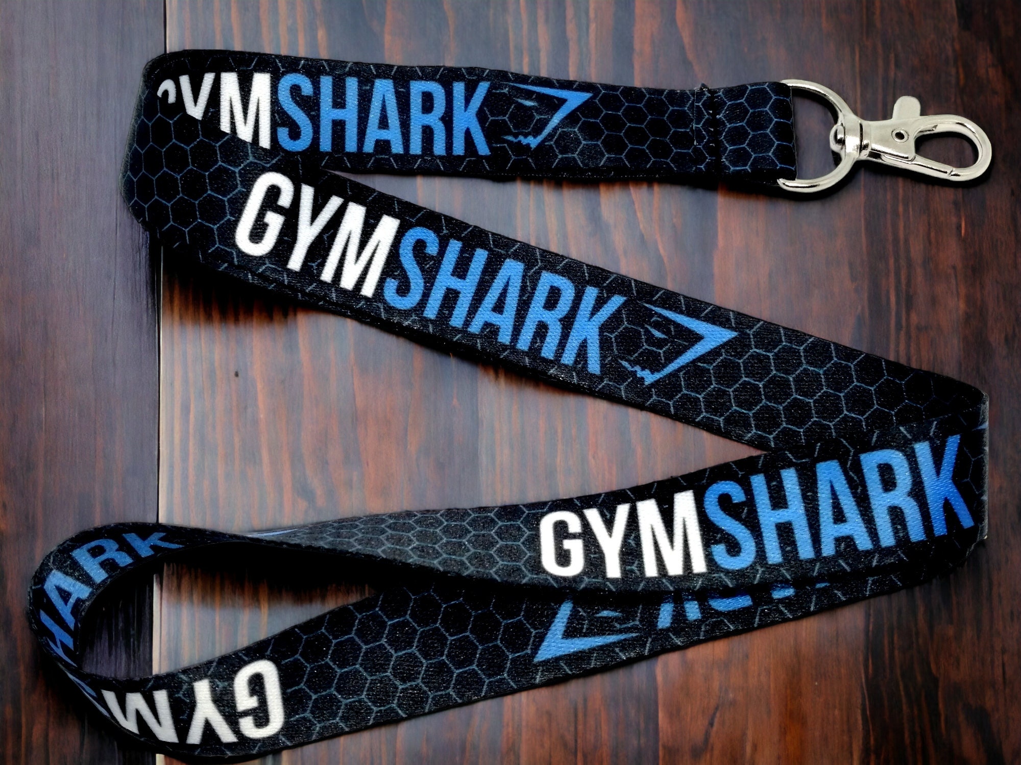 Gym Shark Lanyard Gymshark Lanyard Gym Shark Keyring Fitness