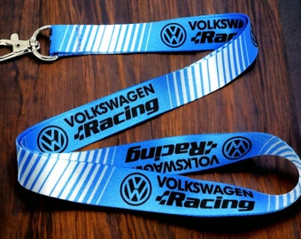 Lanyard VW Azul Lanyard Camuflaje Lanyard VW Lanyard Vdub Lanyard VW Llavero Vdub