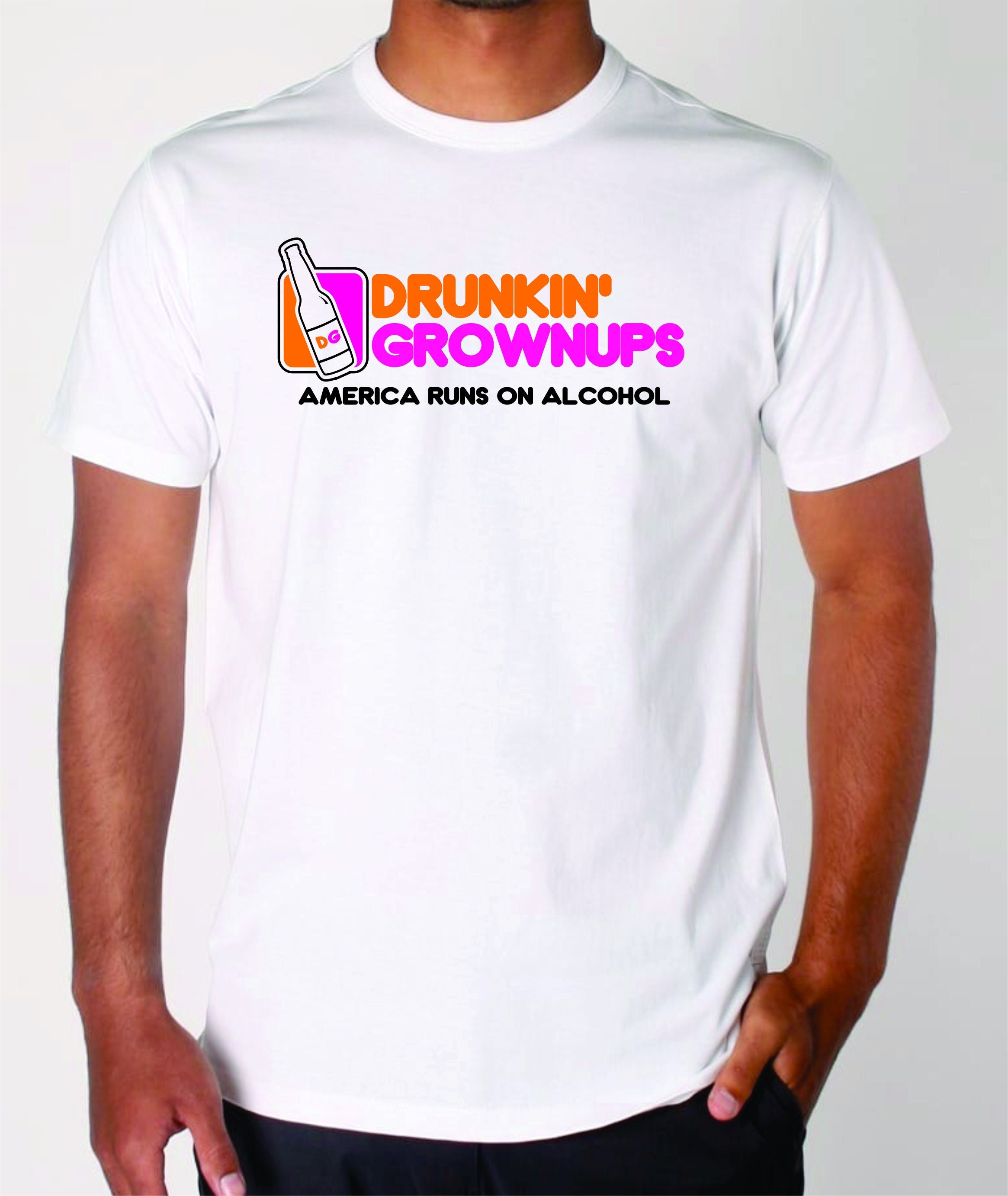 Drunkin Grownups T-shirt - Etsy