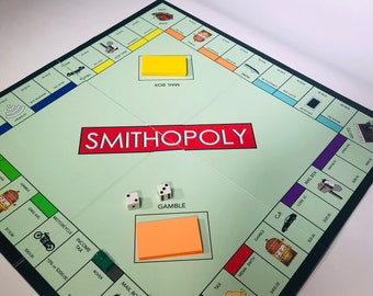 Customopoly board game